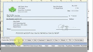 ezCheckPrinting Tutorial: How to View More Checks