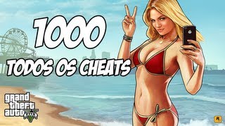 GTA V - Todos os Cheats