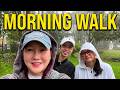Morning Walk in Baguio City