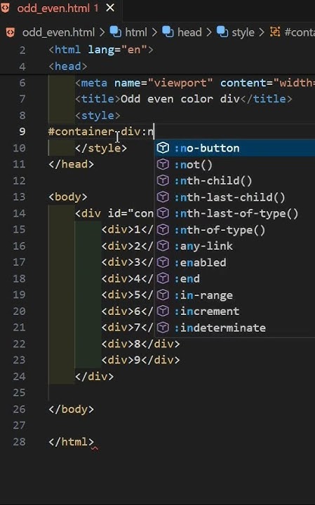 Create Stunning Odd-Even Colored Divs with HTML & CSS | Beginner ...