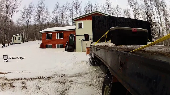 Chevy K30 Plowing the first snow of the year