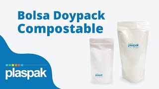 1000 Bolsas Doypack Compostables | 105X200 Mm video