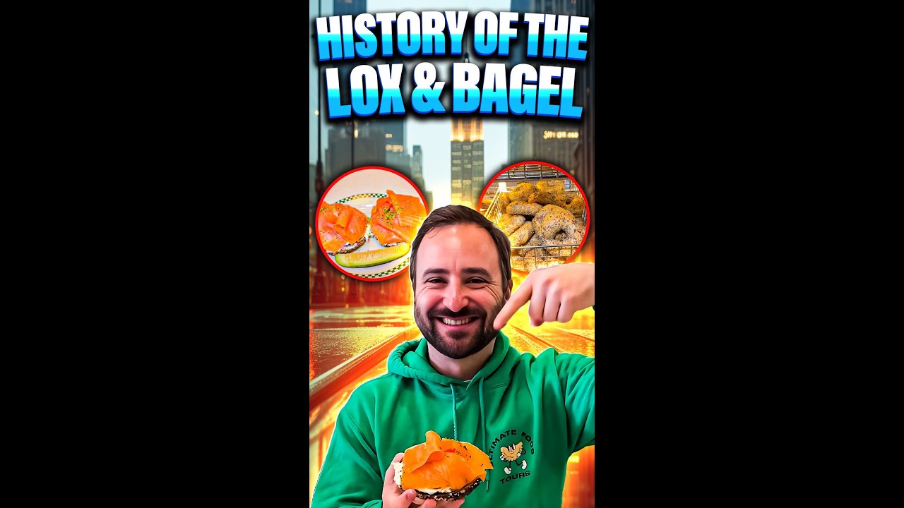 The History of the Smoked Salmon Lox and Bagel in New York City YouTube