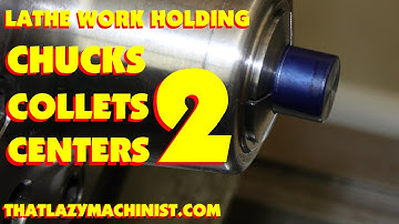 LATHE CHUCKS 101 PART 2,  R8 COLLETS, HOLDING BETWEEN CENTERS, LATHE DOGS AND DRIVE PLATES