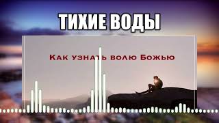 Тихие воды // 33 Как узнать волю Божью