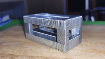 Only Few People Know How to Buildfrom Staples Pin || Cuboid Making From Staples || cuboid tricks ||