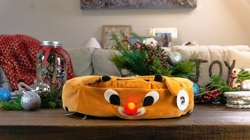 Rudolph the Red-Nosed Roomba Cover