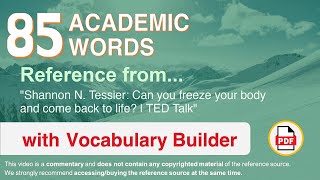 85 Academic Words Ref from \\