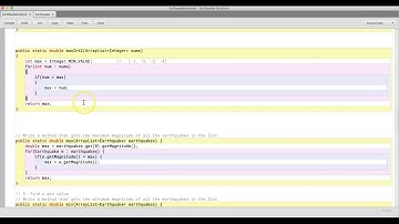 Common ArrayList Algorithms: Max & Min