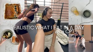 WHAT I EAT AS A CPT on 75 soft: realistic meal ideas while I'm working out & aiming for more protein screenshot 2