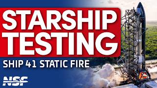 SpaceX conducts Ship 41 Static Fire at Massey's