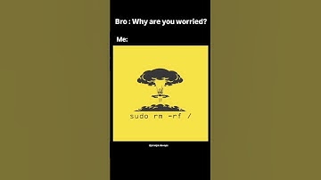 Nightmare for linux admin and devops engineer Linux meme Computer science meme