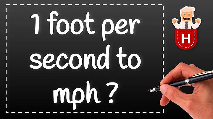 1 foot per second to mph