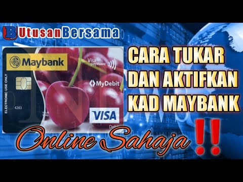 Video: Cara Membuka Kad Debit