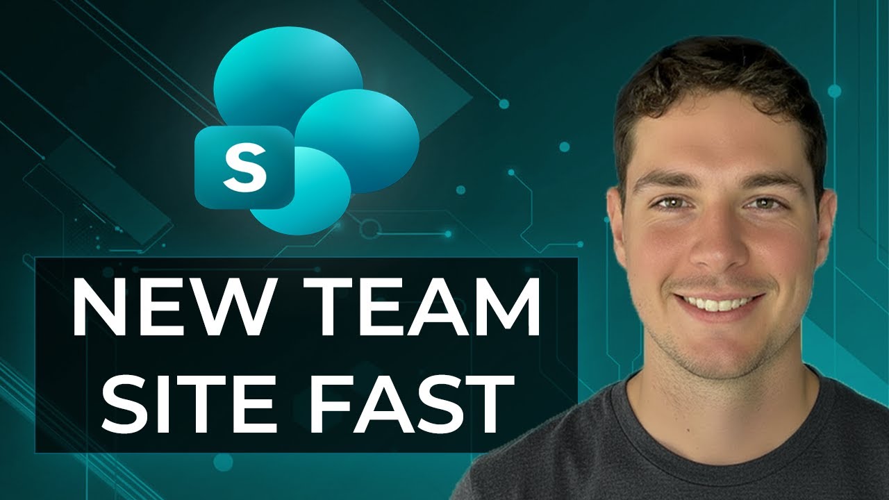 How to Create a Sharepoint Team Site [2026 Guide] - YouTube