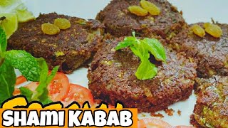 1st tym on YOUTUBE Shami Kabab/Dry fruits stuffed Shami Kabab️