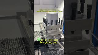 What do you think of this small VMC—this compact CNC lathe? Would you like to own one? #cncoperator