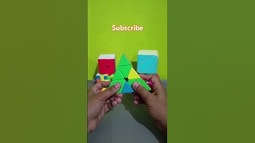 pyramid cube magic trick #sidcuber #subcribe #cubing #shortvideo #rubik