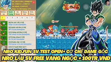 Ngọc Rồng Lậu - Trải Nghiệm Sv Test Open Mới Nhất Free Vàng Ngọc + Tặng 100Tr Vnđ