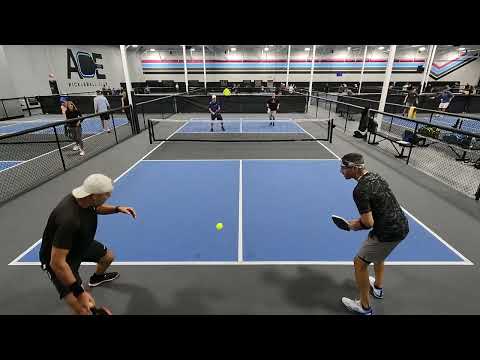 12/29/23 - ACE Pickleball Club / $-Ball RR/ Pflug, Behn -vs- Whitlow, Hall / Rd. 5 / Rally Scor.