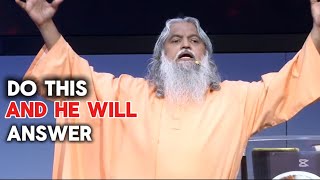 Download Lagu How to ACTUALLY PRAY TO GOD like Moses Did | Prophet Sadhu sundar Selvaraj preaching  MP3