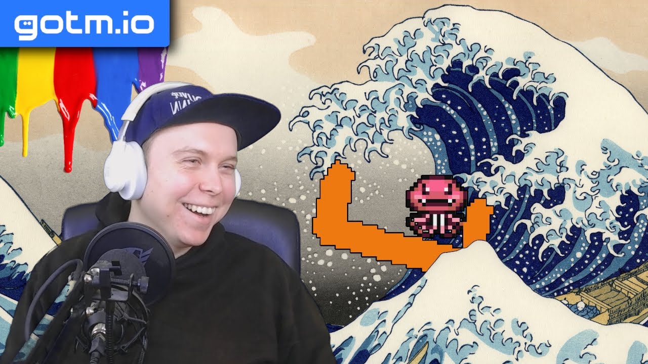 Surfing on Paint - Gotm.io Plays Your Games #30