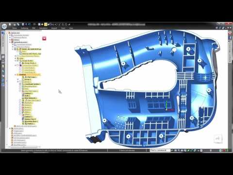 Plastic Part Design in Solid Edge