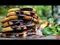 Best Nutella & Pancakes in the Forest ! (from Scratch)
