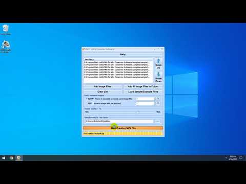 How To Use PNG To MP4 Converter Software