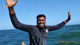 வேகாமான காற்றோடு தூண்டிலில் பிடித்த பெரிய தடியன் மீன் - mookkaiyur meenavan screenshot 5