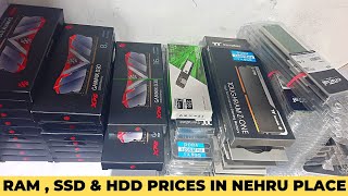 RAM , SSD & HDD Latest Prices in Nehru Place | Price Comparison Offline Vs Online