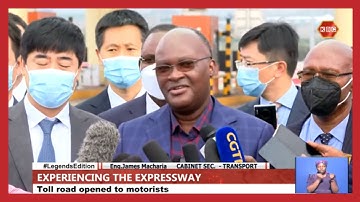 Nairobi Expressway open to the public