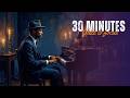 Candle Night Café Noir Jazz 🌙 | 30 Min Pomodoro Focus Piano