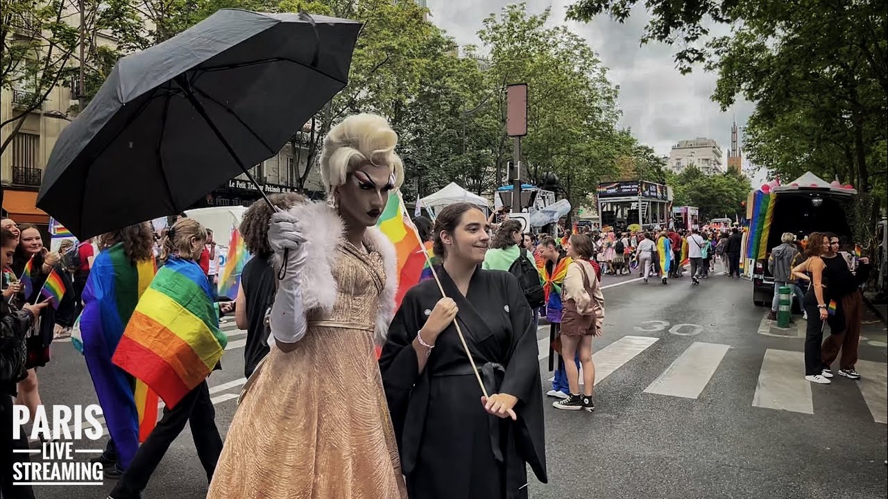 PARIS Marche des fiertés Live Streaming  Part 1  25/JUNE/2022