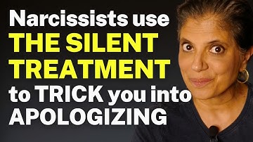 Narcissists use THE SILENT TREATMENT to MANIPULATE you into APOLOGIZING