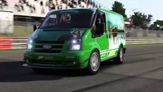 Forza 6 - Ford Transit Van - 140 MPH Reverse Entry Drift