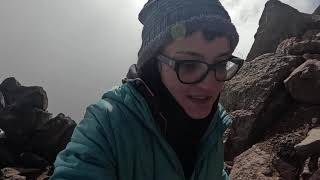 Just Below the Summit of Mount Kenya | Point Lenana via Sirimon Route
