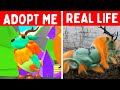 ADOPT ME MYTHIC EGG PETS IN REAL LIFE! *PHEONIX* | PicnicPlayers