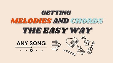 Get the Melody and Chords from ANY Song | Melody Scanner - Lead Sheet Mode