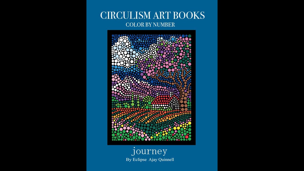 Journey - Color By Number Circulism Book : Ajay Quinnell ; Flipthrough