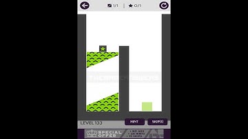 Slice It - Physics Puzzles Level 133. 3 Stars Walkthrough