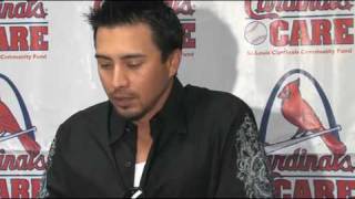 Kyle Lohse talks at Winter Warm-up in St.Louis