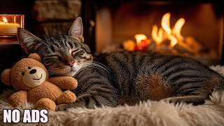 12 Hours of Relaxing Music for Cats🐱🔥Anti-Separation Anxiety Music For Cat | Cozy Fireplace Ambience screenshot 4