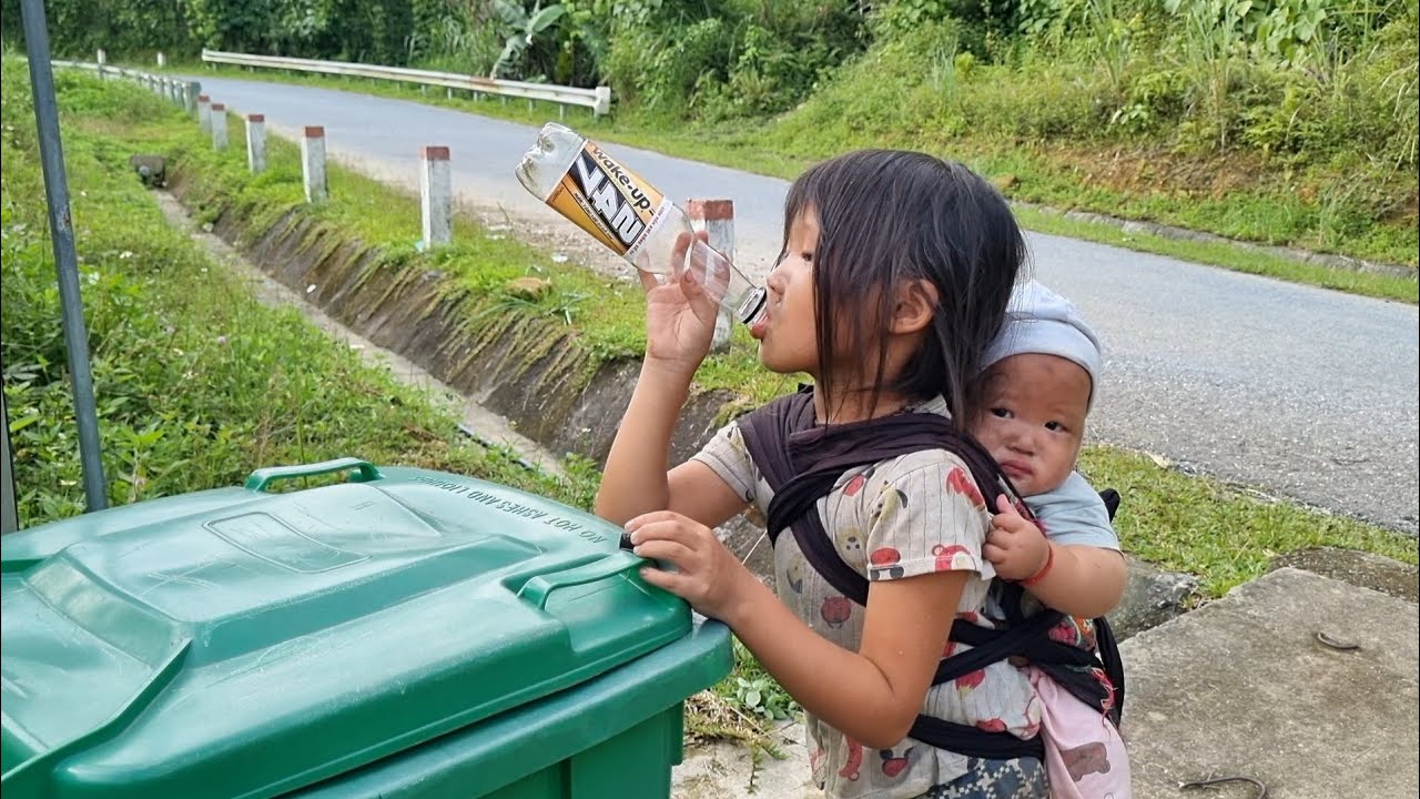 The poor girl fainted because she was too hungry