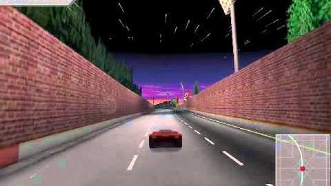 Need for Speed 2 SE Proving Grounds FZR 2000 Pioneer Simulation Keyboard World Record 35.93