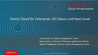 Oracle Cloud Infrastructure Overview: The Basics and The Next Level screenshot 1