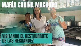 MARIA CORINA HACIENDO JUSTICIA A LA FAMILIA HERNANDEZ #venezuela