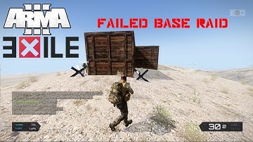 ARMA 3: Exile Mod - Failed Base Raid