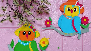 hướng dẫn cắt con cú mèo bằng giấy thủ công