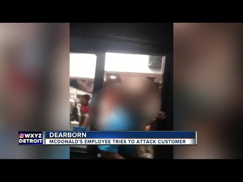 McDonald's fires manager who was caught on video attacking drive-thru customer